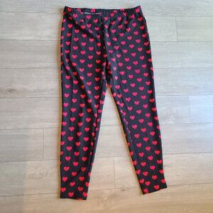 NEW 1X Heart Print Leggings